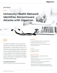 Preview of the University Health Network Case Study