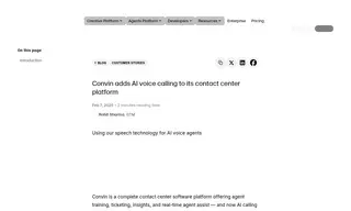 Preview of the Convin Case Study