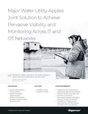 Preview of the Major Water Utility Case Study