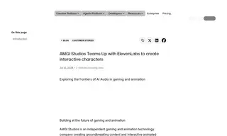 Preview of the AMGI Studios Case Study