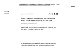 Preview of the Pocket FM Case Study