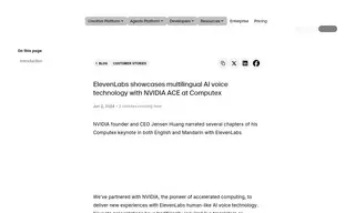 Preview of the NVIDIA Case Study