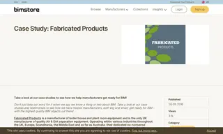 Preview of the Fabricated Products Case Study