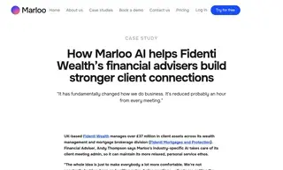 Preview of the Fidenti Wealth Case Study