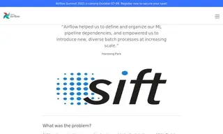 Preview of the Sift Case Study