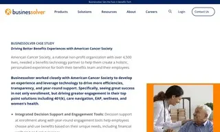 Preview of the American Cancer Society Case Study