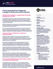 Preview of the Universit'e de Lorraine Case Study