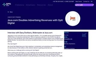 Preview of the Jeux.com Case Study
