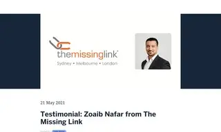 Preview of the The Missing Link Case Study