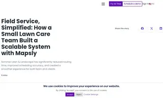 Preview of the Sommer Lawn & Landscape Case Study