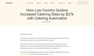 Preview of the Low Country Quisine Case Study