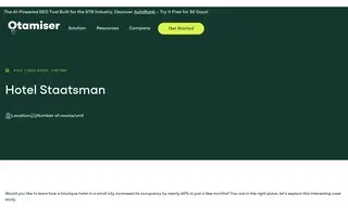 Preview of the Hotel Staatsman Case Study