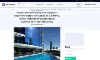 Preview of the Radisson Blu Dubai Waterfront Case Study