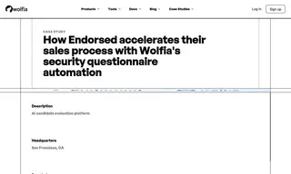 Preview of the Endorsed Case Study