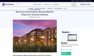 Preview of the Central Hoteles Case Study