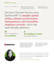 Preview of the Channel Factory Case Study