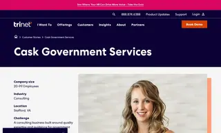 Preview of the Cask Government Services Case Study