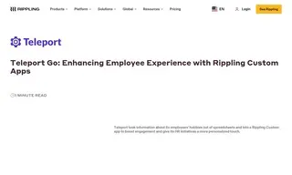 Preview of the Teleport Case Study
