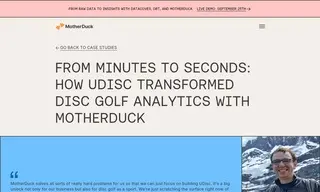 Preview of the UDisc Case Study