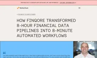 Preview of the FinQore Case Study