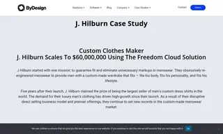 Preview of the J.Hilburn Case Study