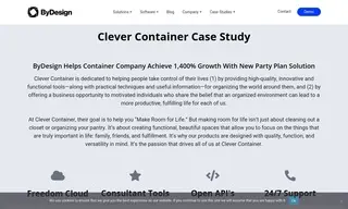 Preview of the Clever Container Case Study
