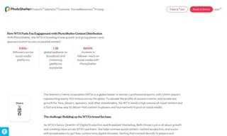 Preview of the Women’s Tennis Association Case Study