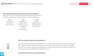 Preview of the PSA Squash Tour Case Study