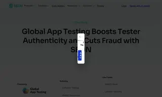 Preview of the Global App Testing Case Study