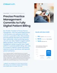 Preview of the Precise Practice Management Case Study