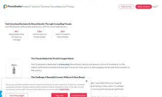 Preview of the Visit Greenland Case Study