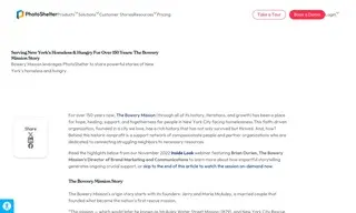 Preview of the The Bowery Mission Case Study