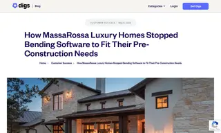 Preview of the MassaRossa Luxury Homes Case Study