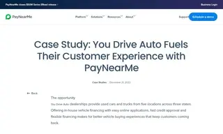 Preview of the You Drive Auto Case Study