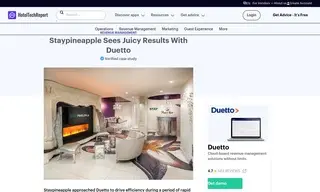 Preview of the Staypineapple Hotels Case Study