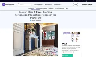 Preview of the Maison Mère Case Study