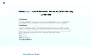 Preview of the Boon Case Study