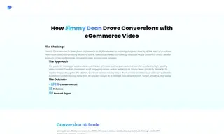 Preview of the Jimmy Dean Case Study