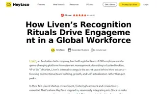 Preview of the Liven Case Study