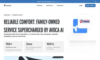 Preview of the Reliable Comfort Heating & Air Conditioning Case Study