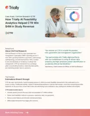 Preview of the ClinTrial Research (CTR) Case Study
