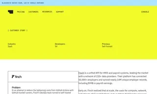 Preview of the Finch Case Study
