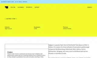 Preview of the Celery Organization Case Study