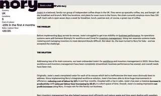 Preview of the Josie’s Case Study
