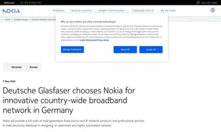 Preview of the Deutsche Glasfaser Wholesale GmbH Case Study