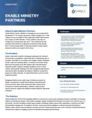 Preview of the Enable Ministry Partners Case Study