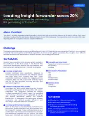 Preview of the Logistics Service Provider Case Study