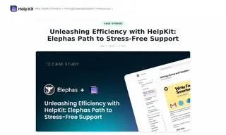Preview of the Elephas Case Study