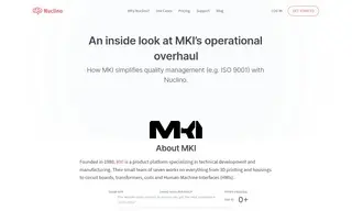 Preview of the MKI Case Study