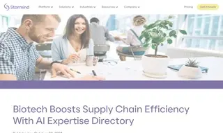 Preview of the Large Biotech Company Case Study